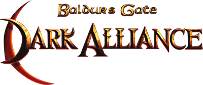 Baldur's Gate Dark Alliance logo for Gamecube